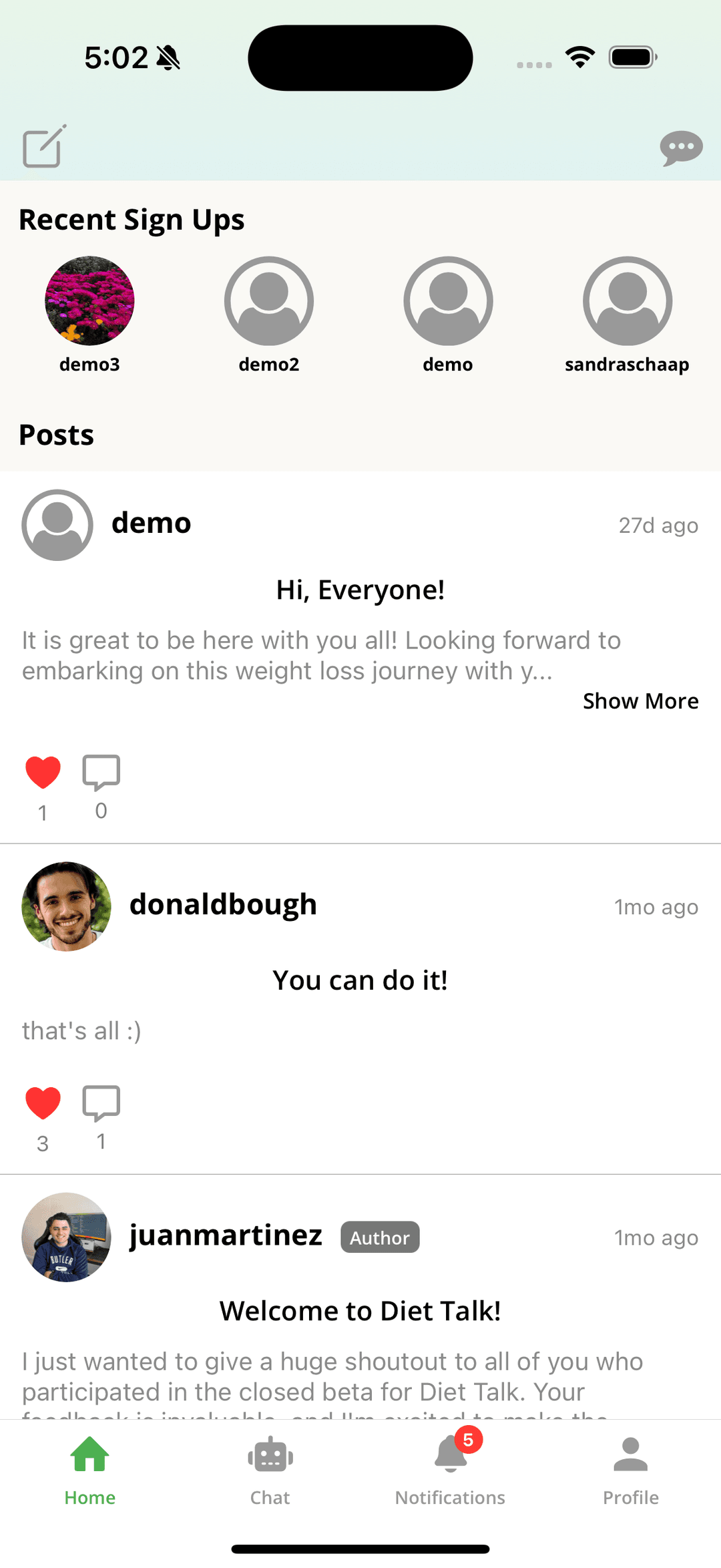 Diet Talk